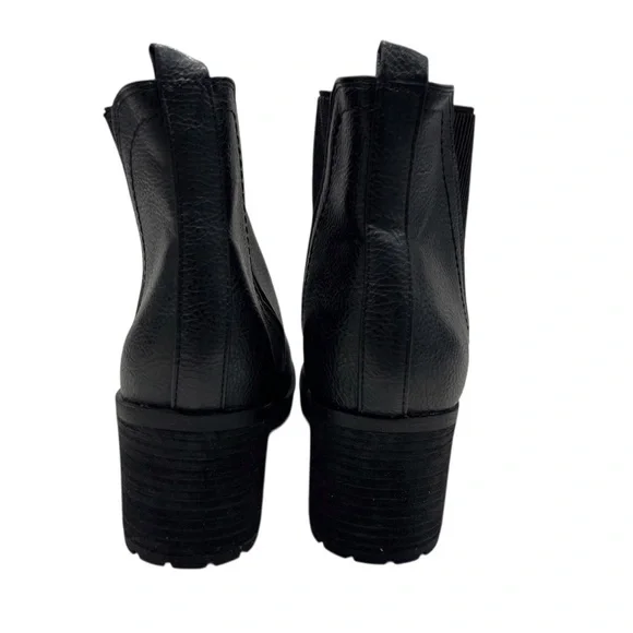 MIA Black Chunky Heel Jody Bootie in Black Women’s size 9 - Picture 4 of 14